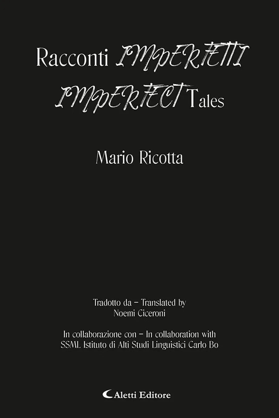 Copertina "Racconti imperfetti"/"Imperfect Tales"